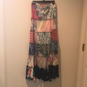 Maxi Skirt Johnny Was worn once.